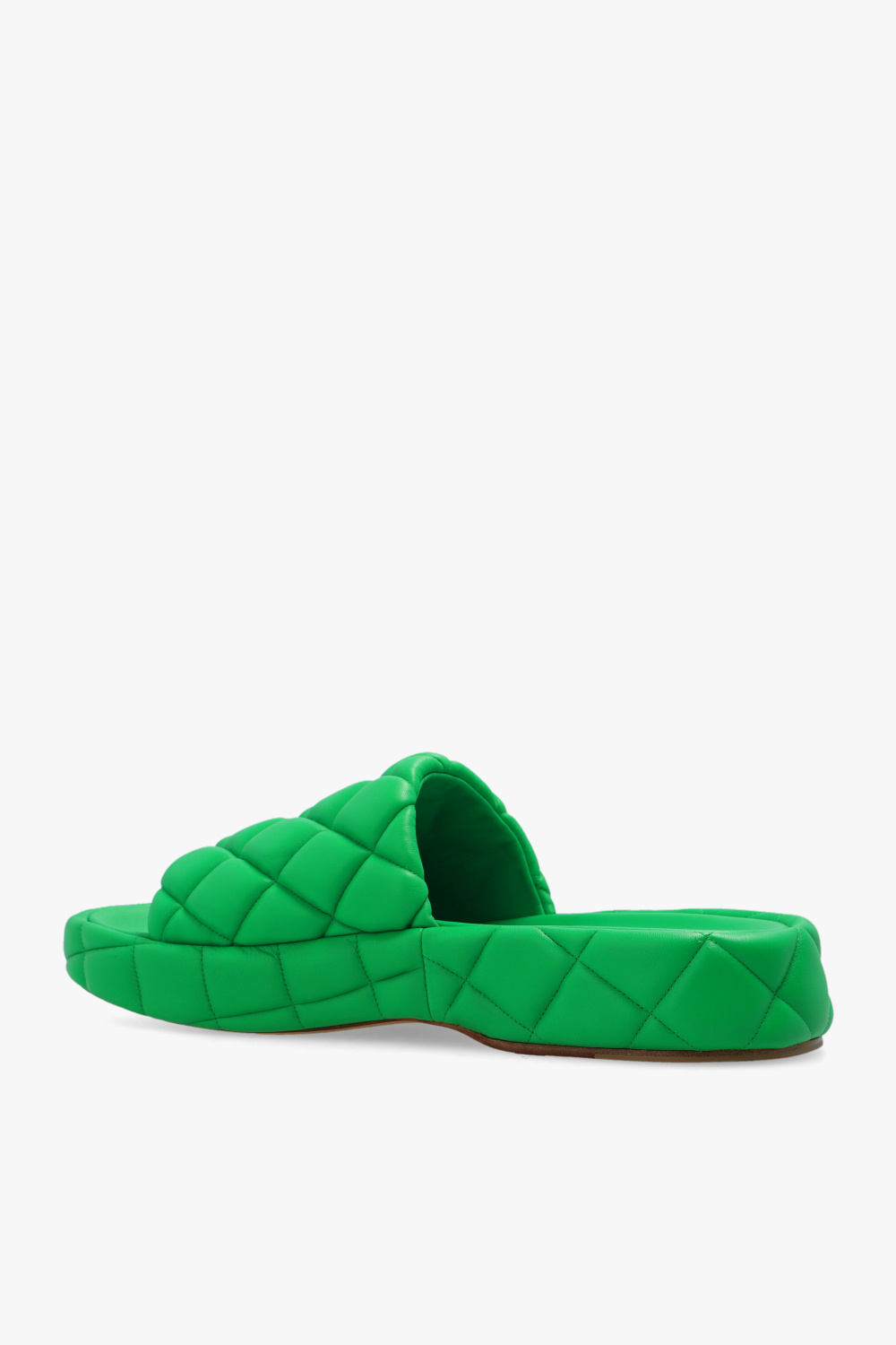 Bottega veneta best sale quilted leather slides